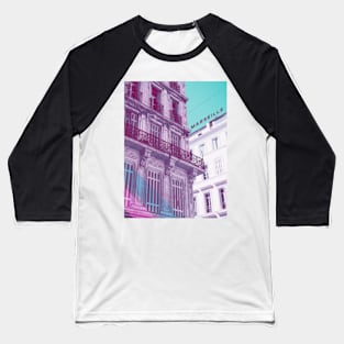 Marseille France Baseball T-Shirt